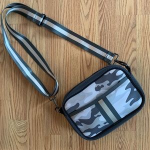Haute Shore Camo Cross Body purse NWOT